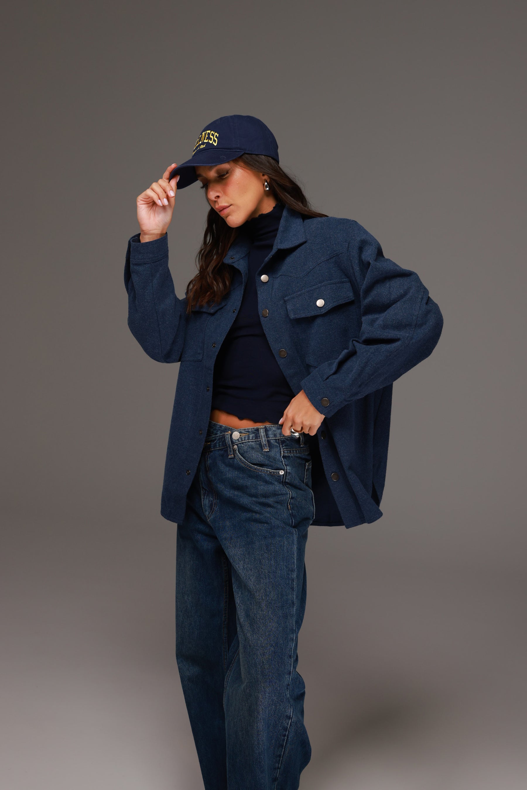 חולצת גולף ספנסר נייבי