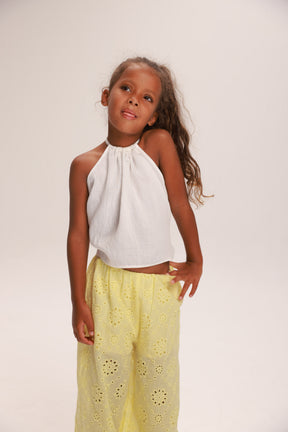 גופיית קולר אוריון לבנה