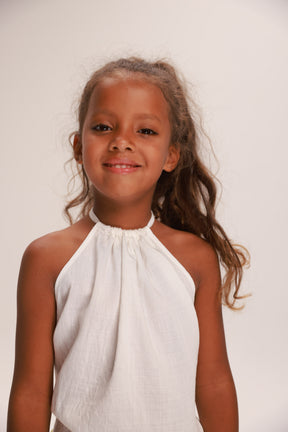 גופיית קולר אוריון לבנה