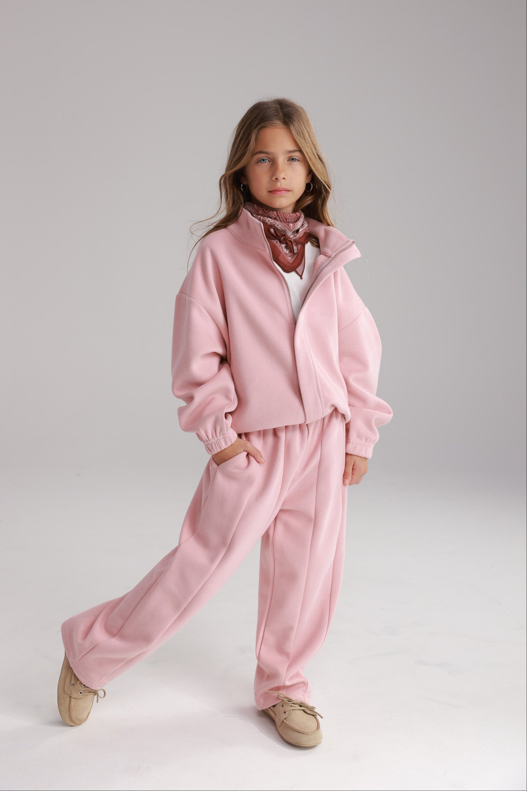 חליפת אינס ורודה