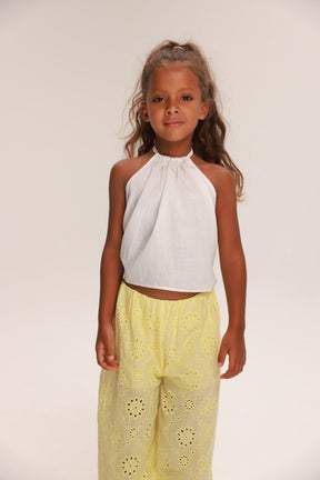 גופיית קולר אוריון לבנה