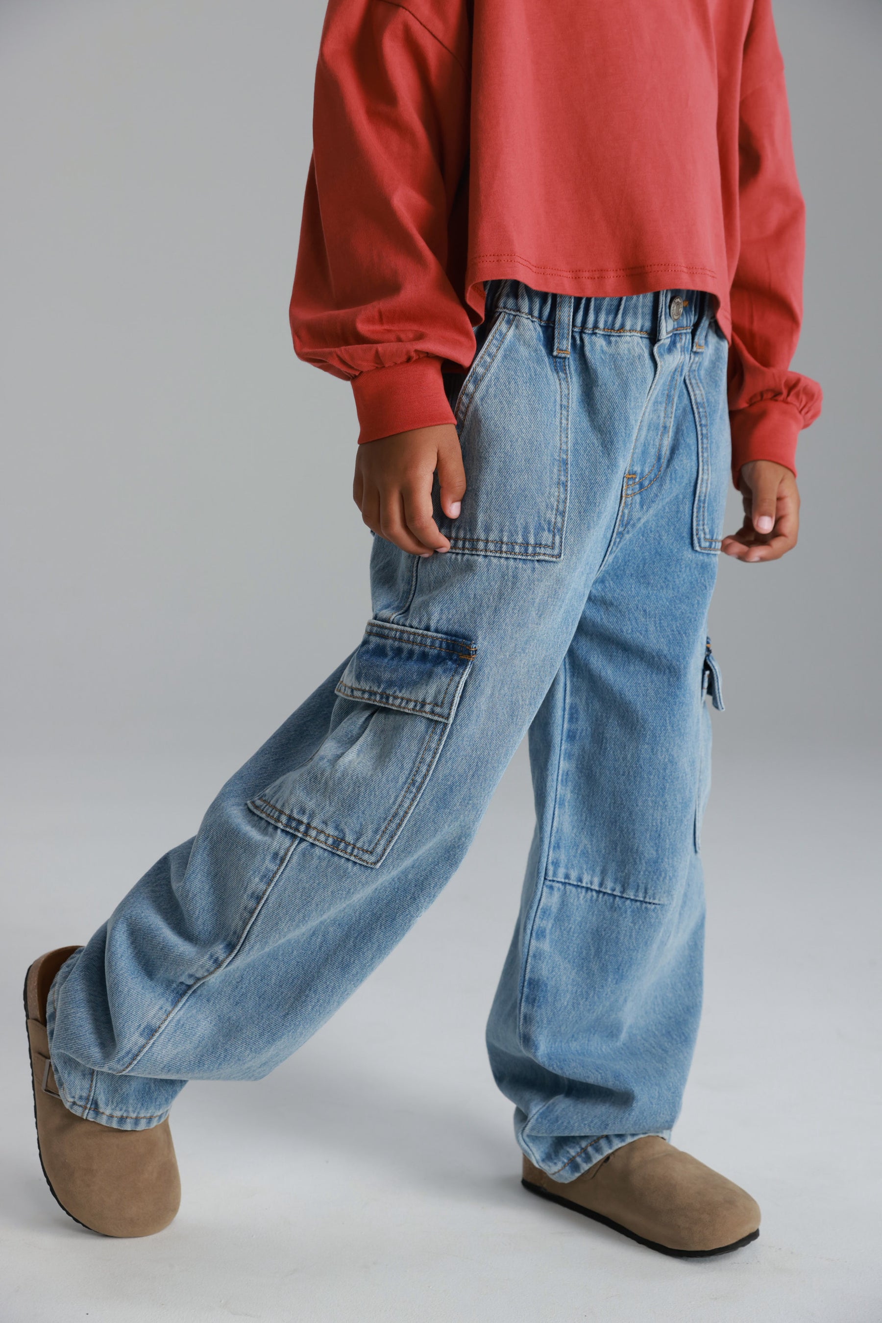 ג'ינס מרטין כחול