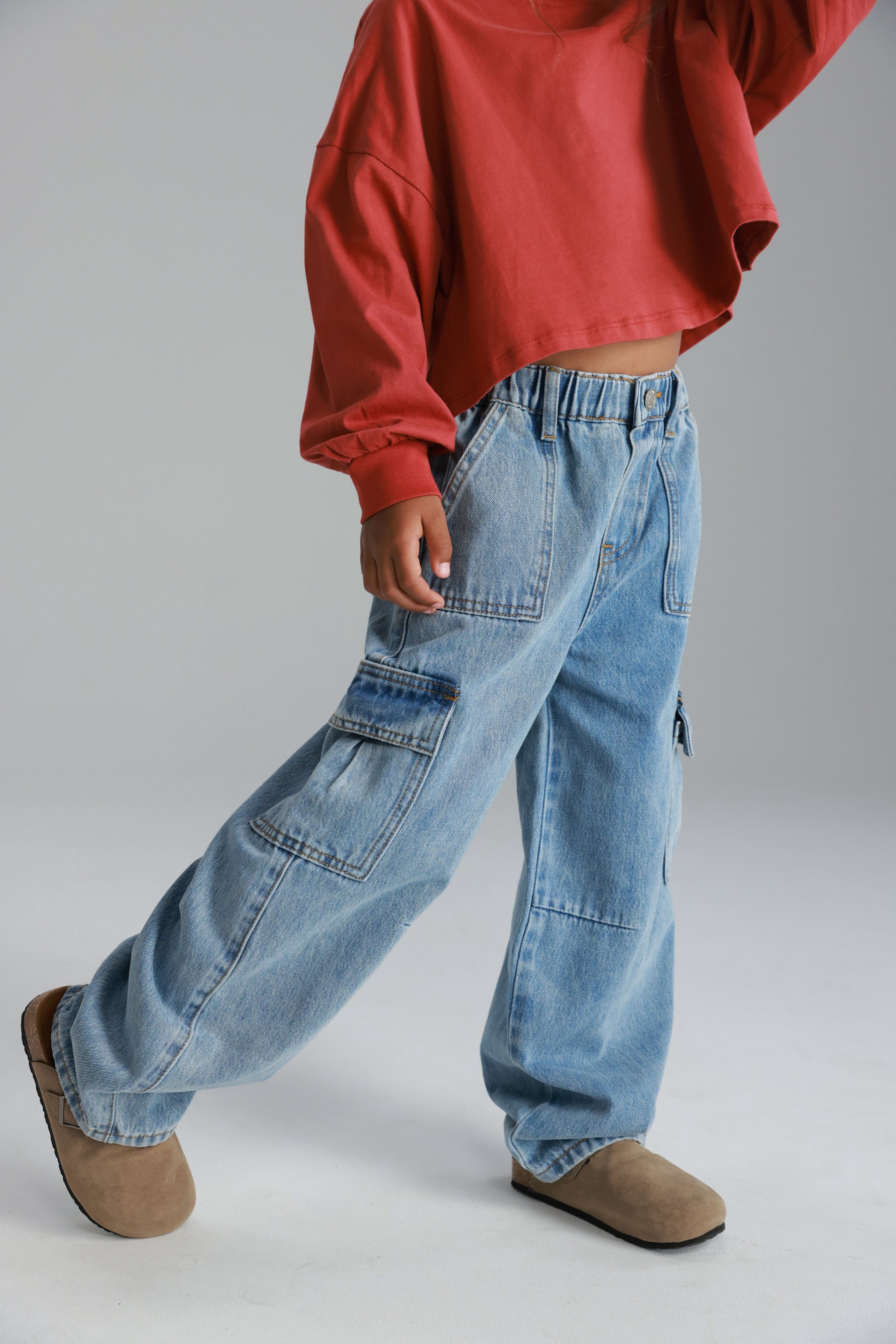 ג'ינס מרטין כחול