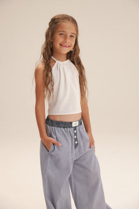 גופיית קולר אוריון לבנה