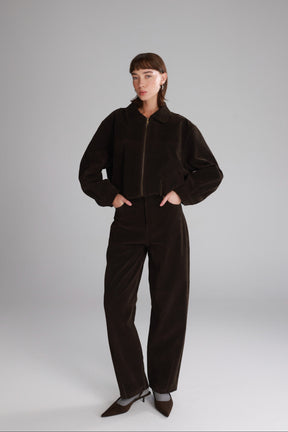 מכנסי דאלי חום כהה