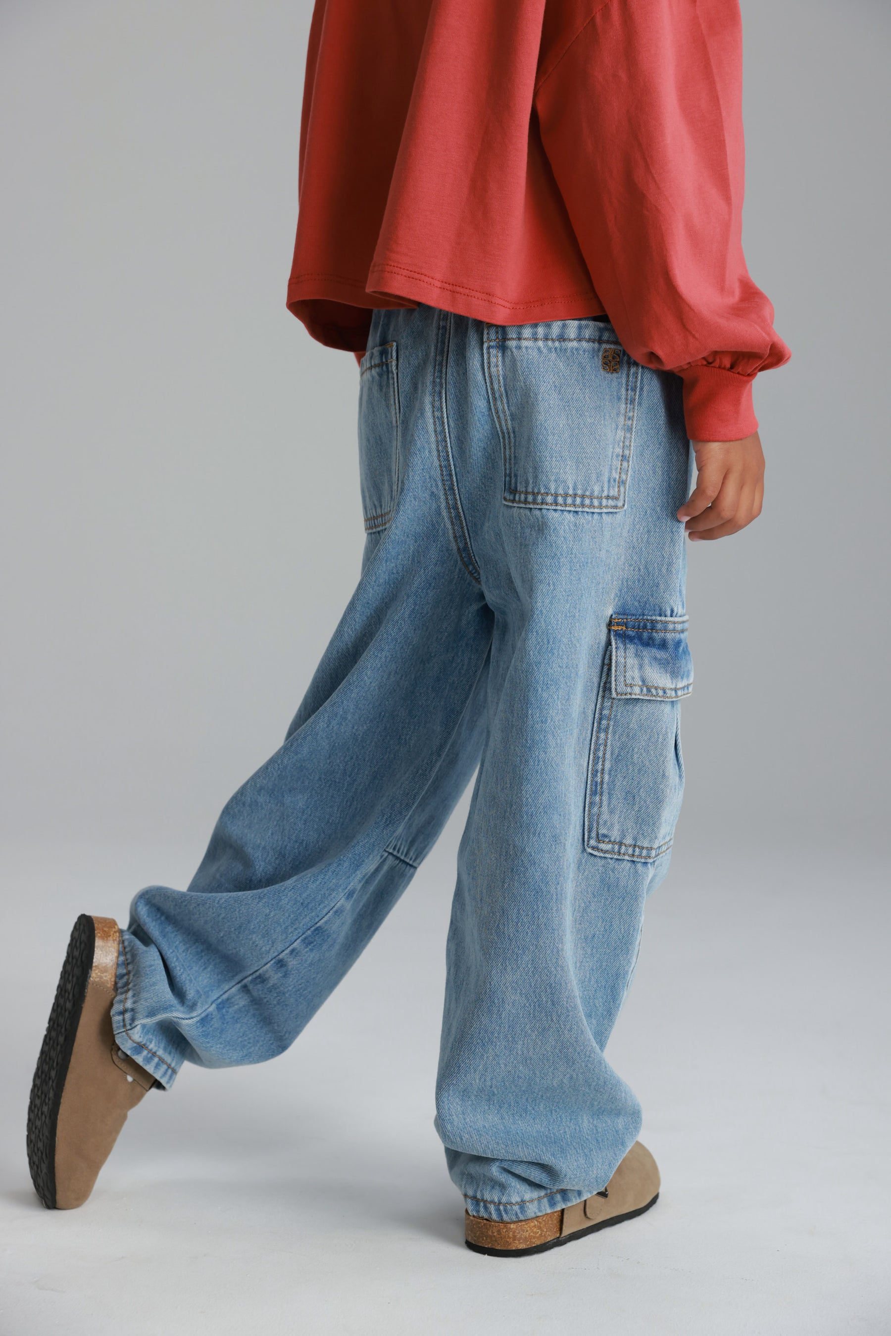 ג'ינס מרטין כחול