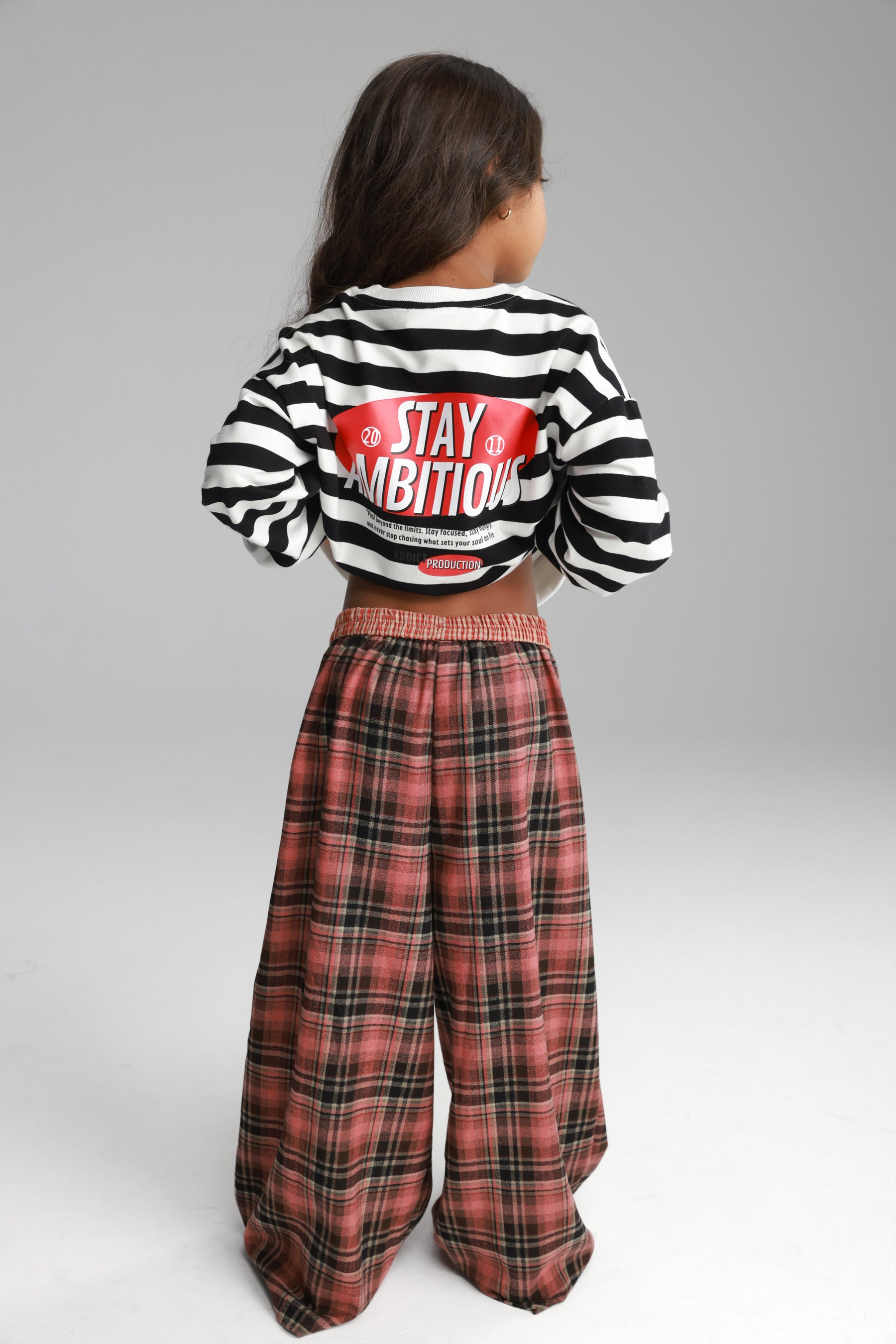 מכנסי נאלי משבצות אדום