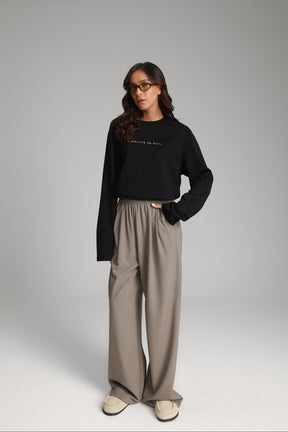 חולצת אמי שחורה