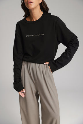 חולצת אמי שחורה