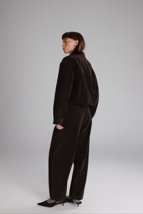 מכנסי דאלי חום כהה