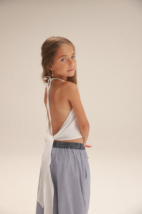 גופיית קולר אוריון לבנה