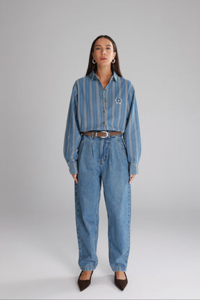 ג'ינס אלכס כחול