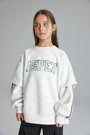 סוויטשירט אנני אפור בהיר