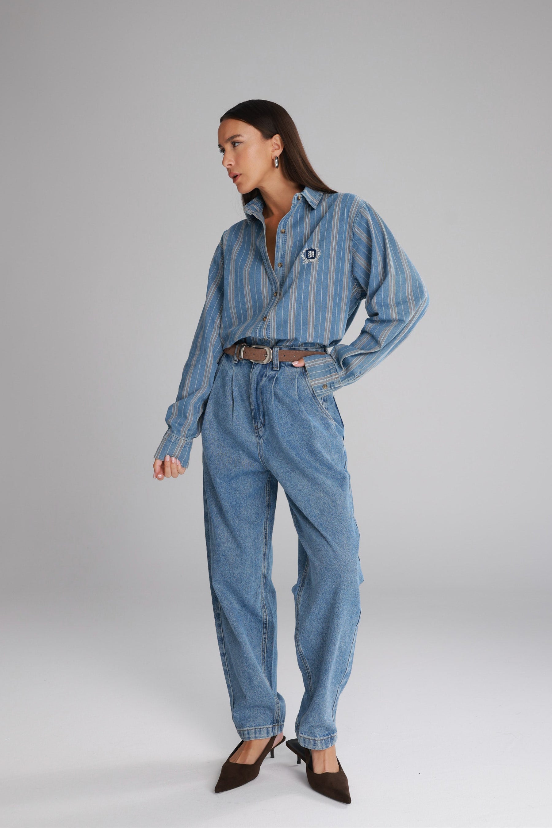 ג'ינס אלכס כחול