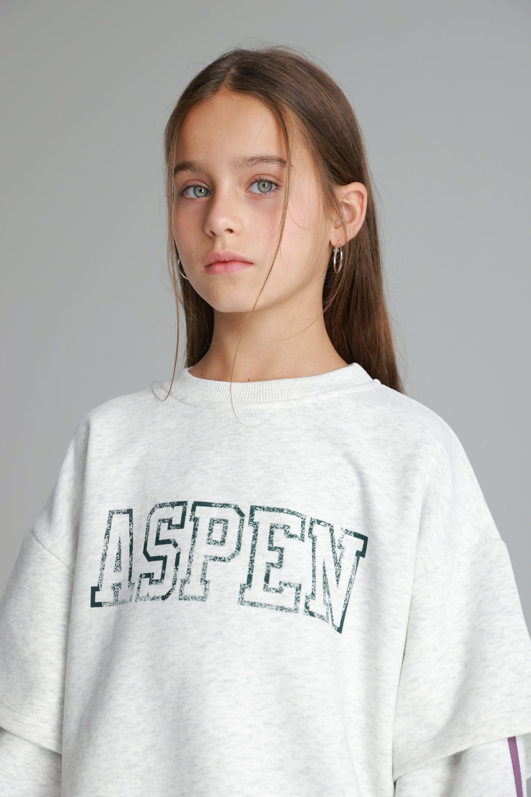 סוויטשירט אנני אפור בהיר