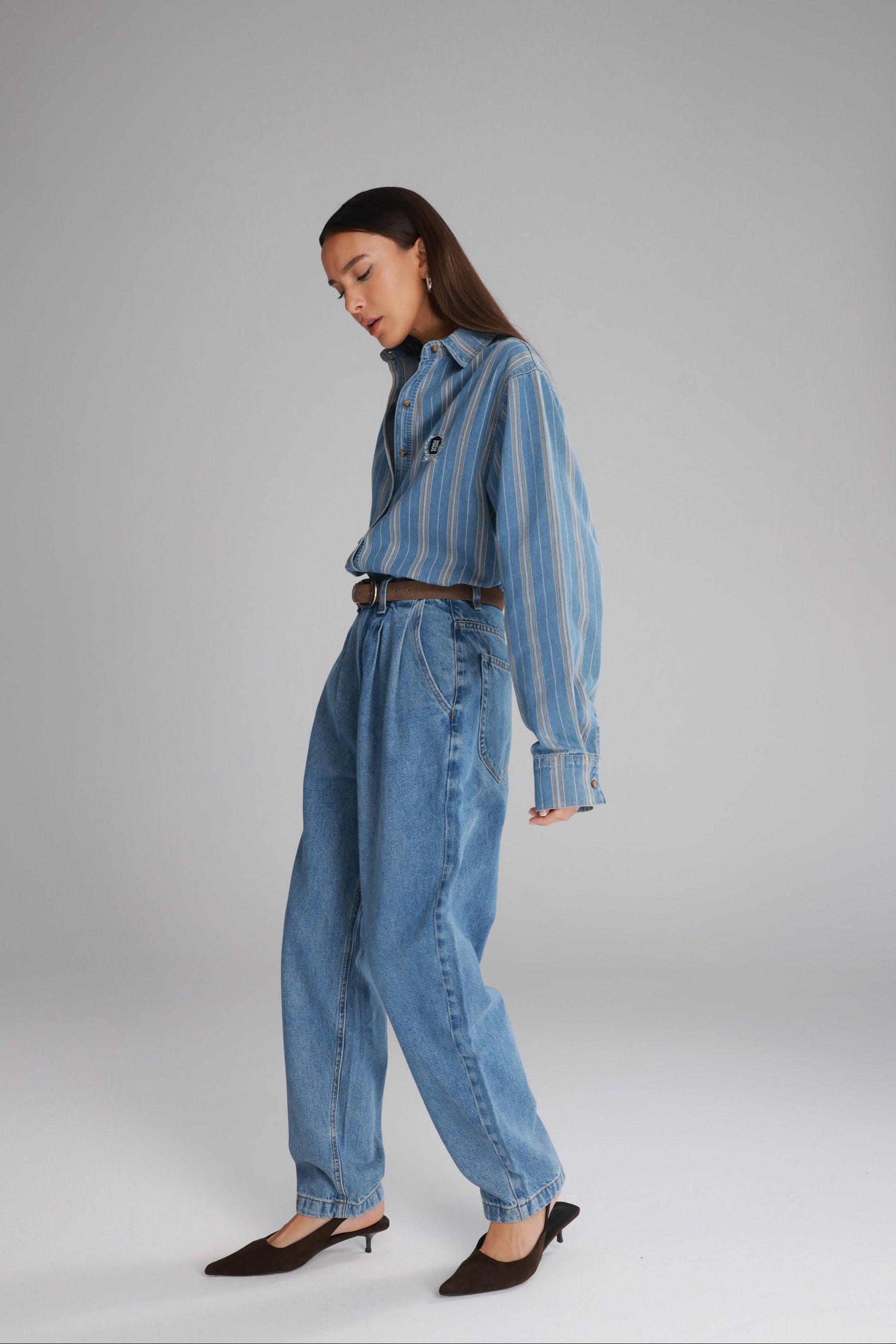 ג'ינס אלכס כחול