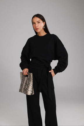 חולצת פביאנה שחורה