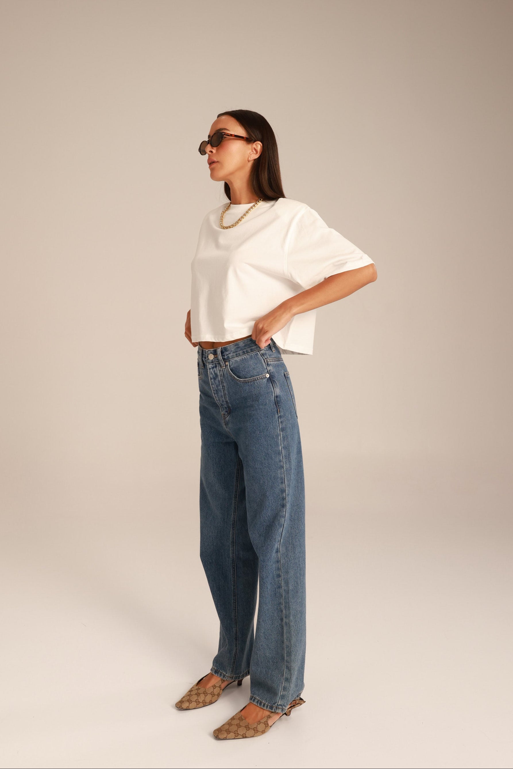 ג'ינס היילי כחול בהיר