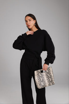 חולצת פביאנה שחורה