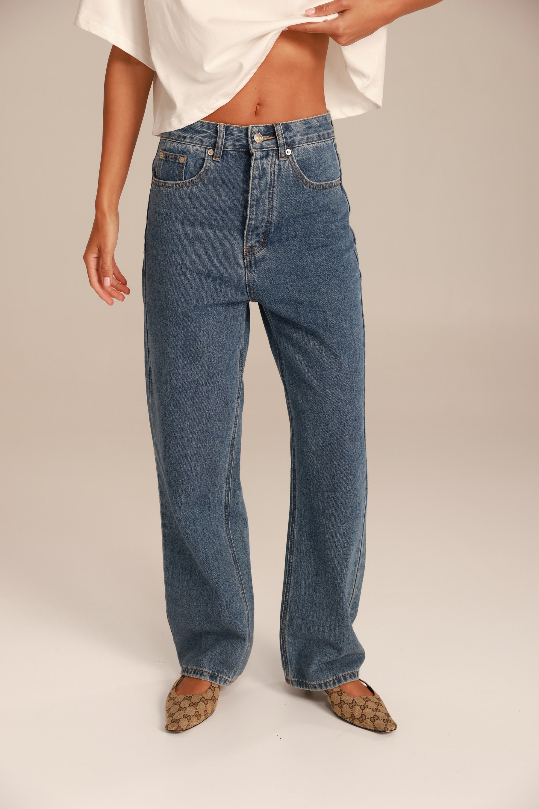 ג'ינס היילי כחול בהיר