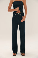 ג'ינס קרלוס כחול כהה