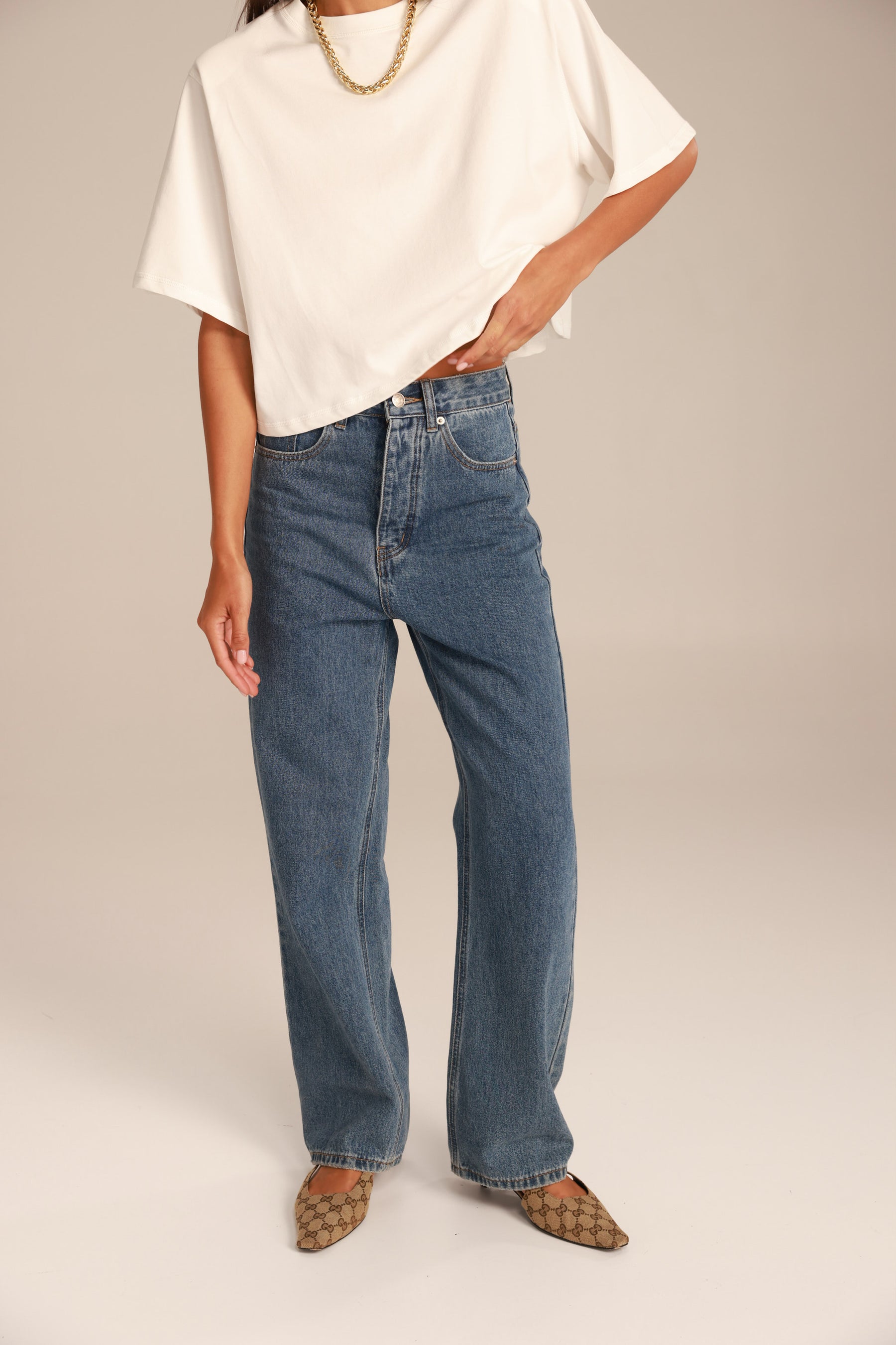 ג'ינס היילי כחול בהיר