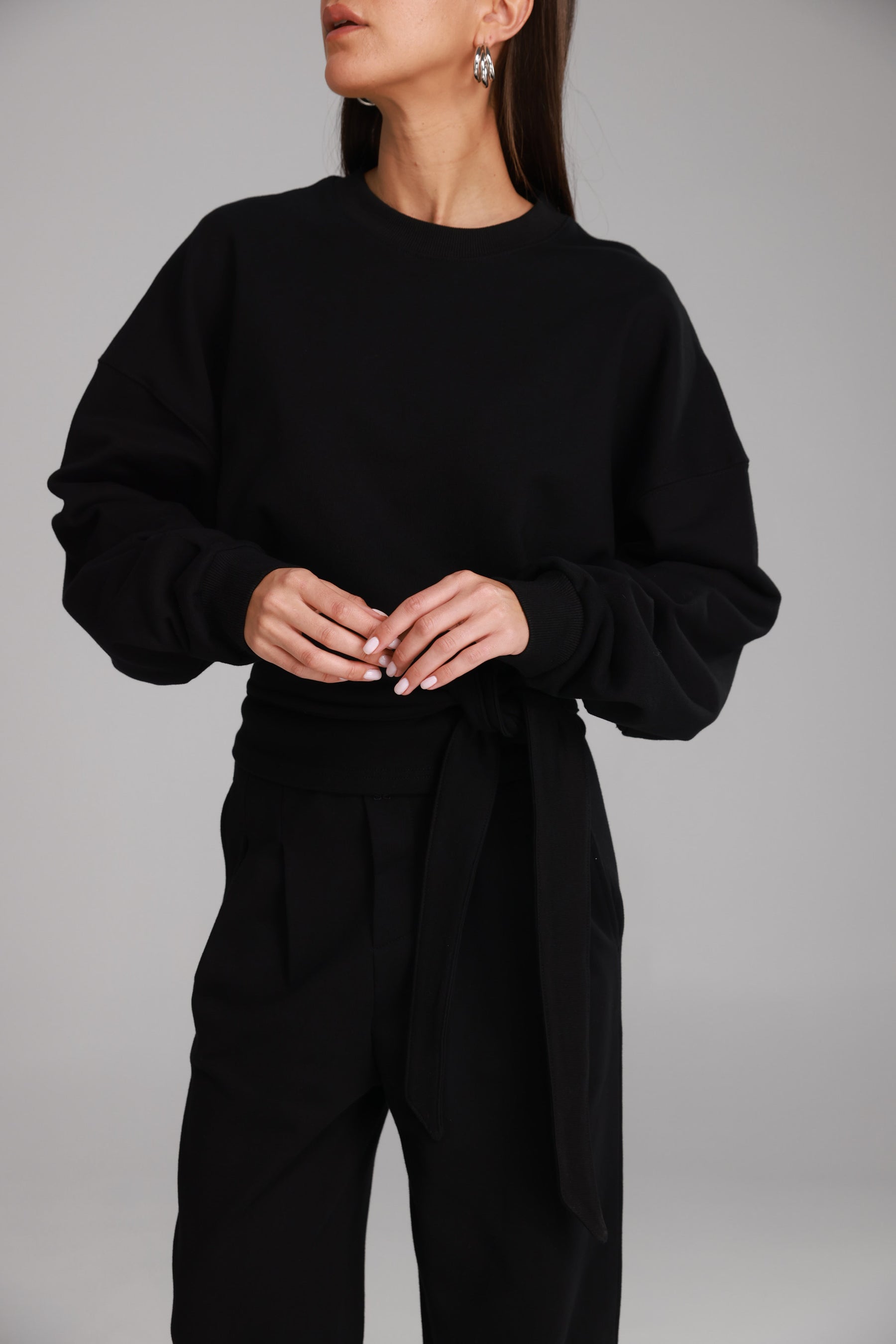 חולצת פביאנה שחורה