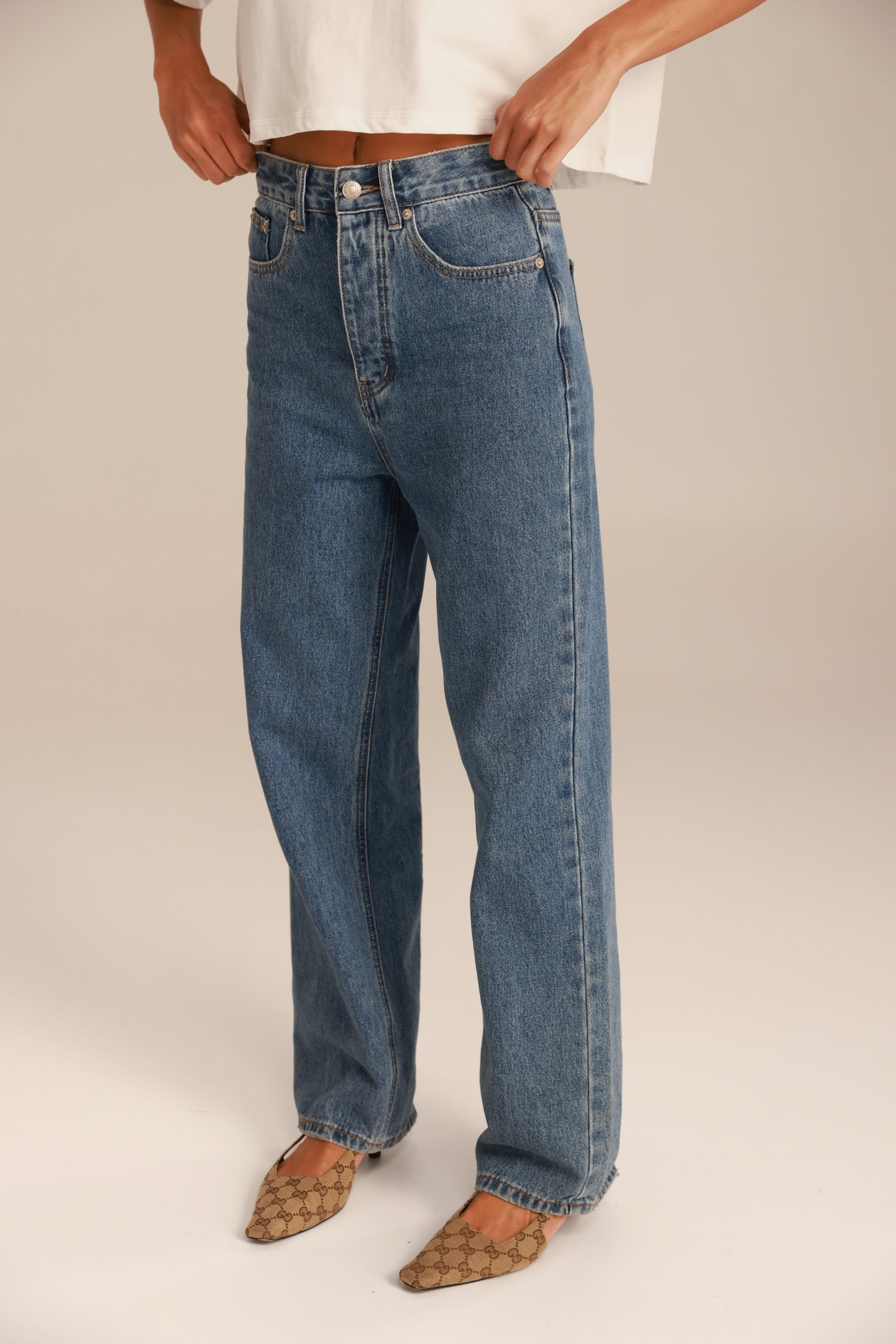 ג'ינס היילי כחול בהיר