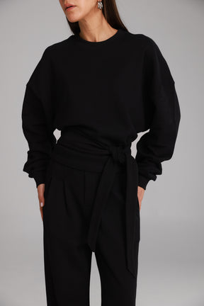 חולצת פביאנה שחורה