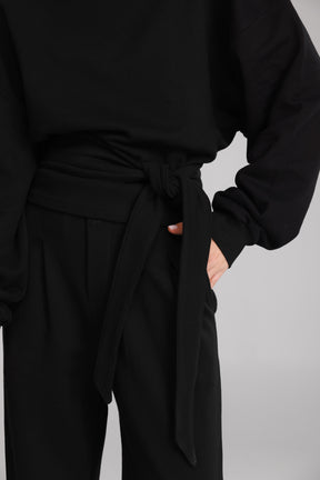 חולצת פביאנה שחורה