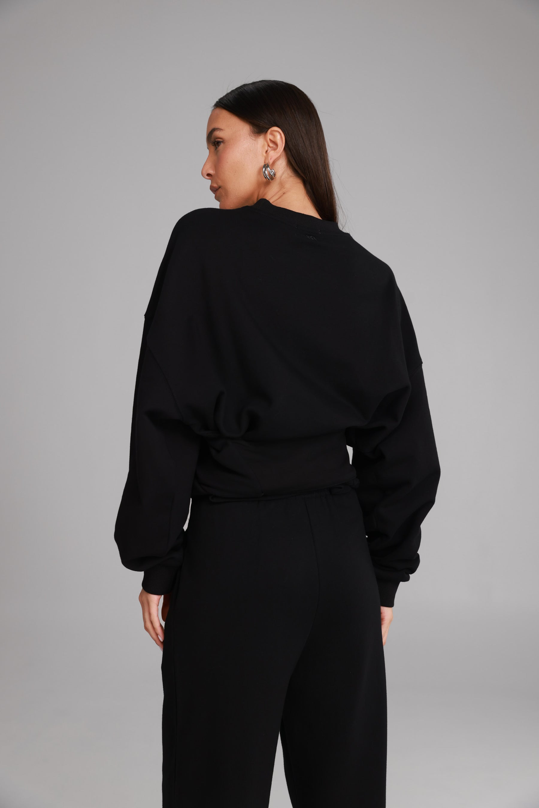 חולצת פביאנה שחורה