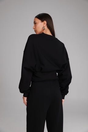 חולצת פביאנה שחורה