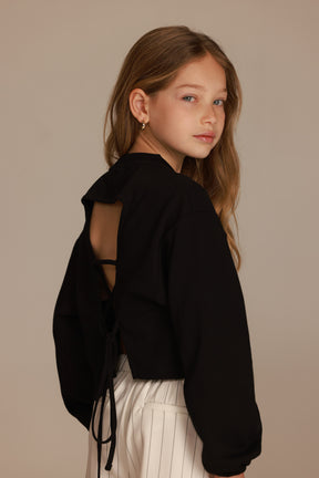 חולצת מייפל שחורה