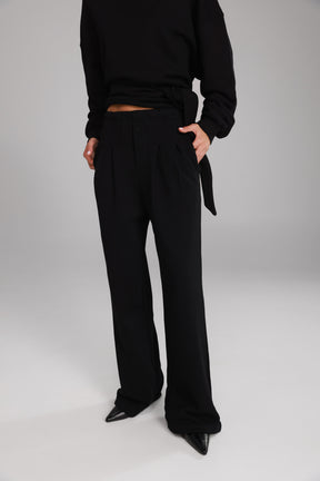 מכנסי פביאנה שחורים