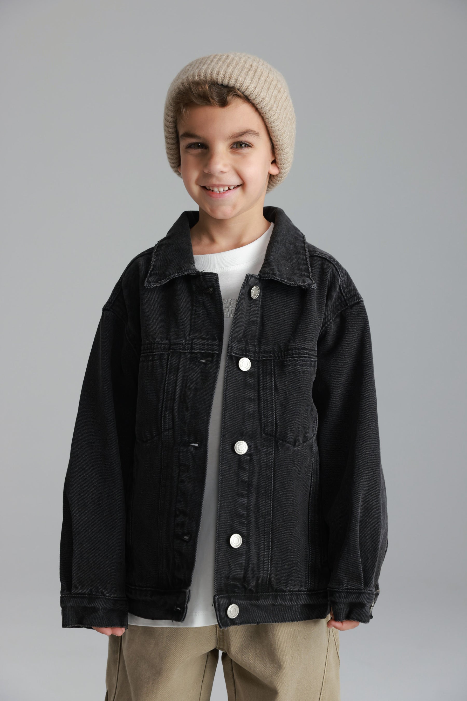 ג'קט ג'ינס מדיסון שחור