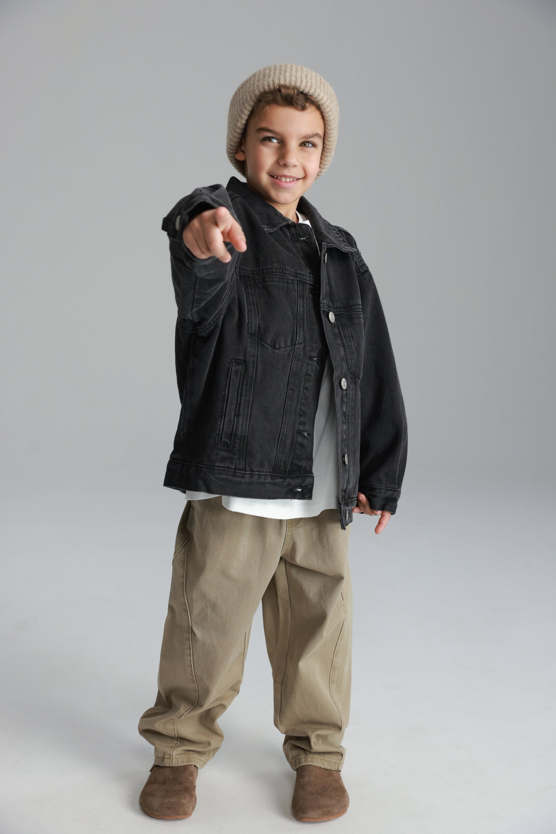 ג'קט ג'ינס מדיסון שחור