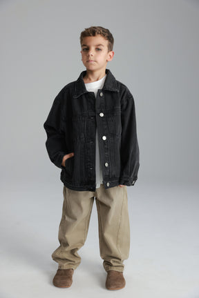 ג'קט ג'ינס מדיסון שחור