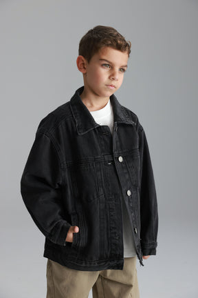 ג'קט ג'ינס מדיסון שחור