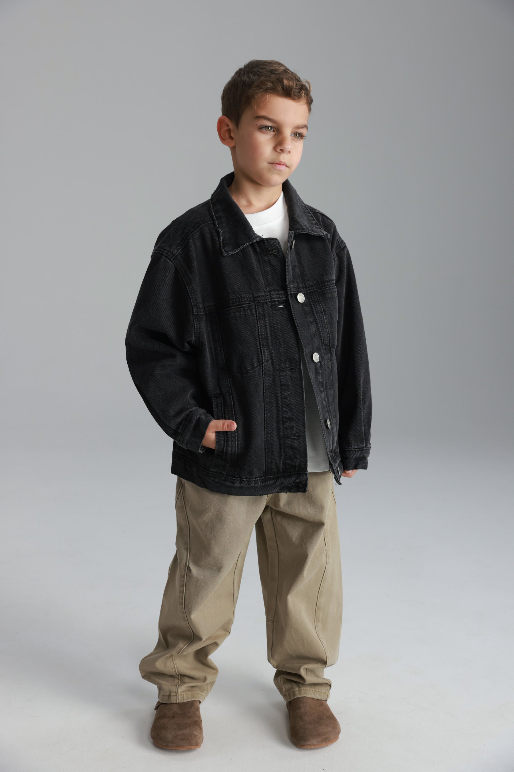 ג'קט ג'ינס מדיסון שחור