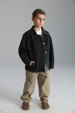 ג'קט ג'ינס מדיסון שחור