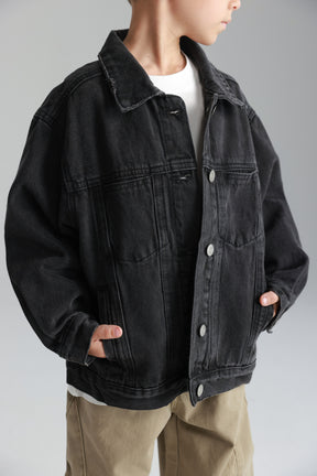 ג'קט ג'ינס מדיסון שחור