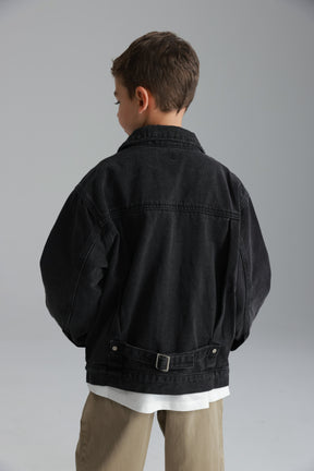 ג'קט ג'ינס מדיסון שחור