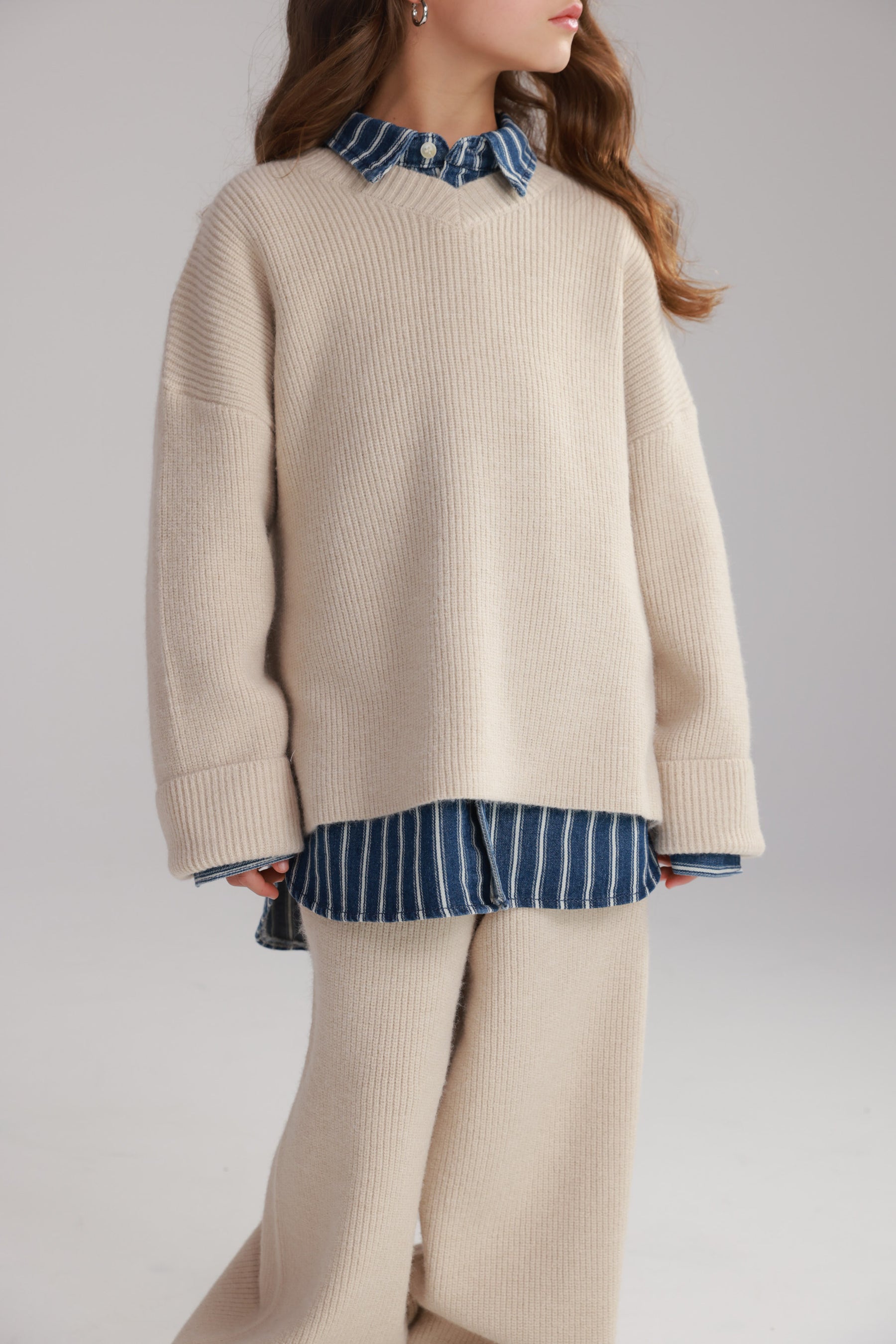 חליפת סקוט שמנת