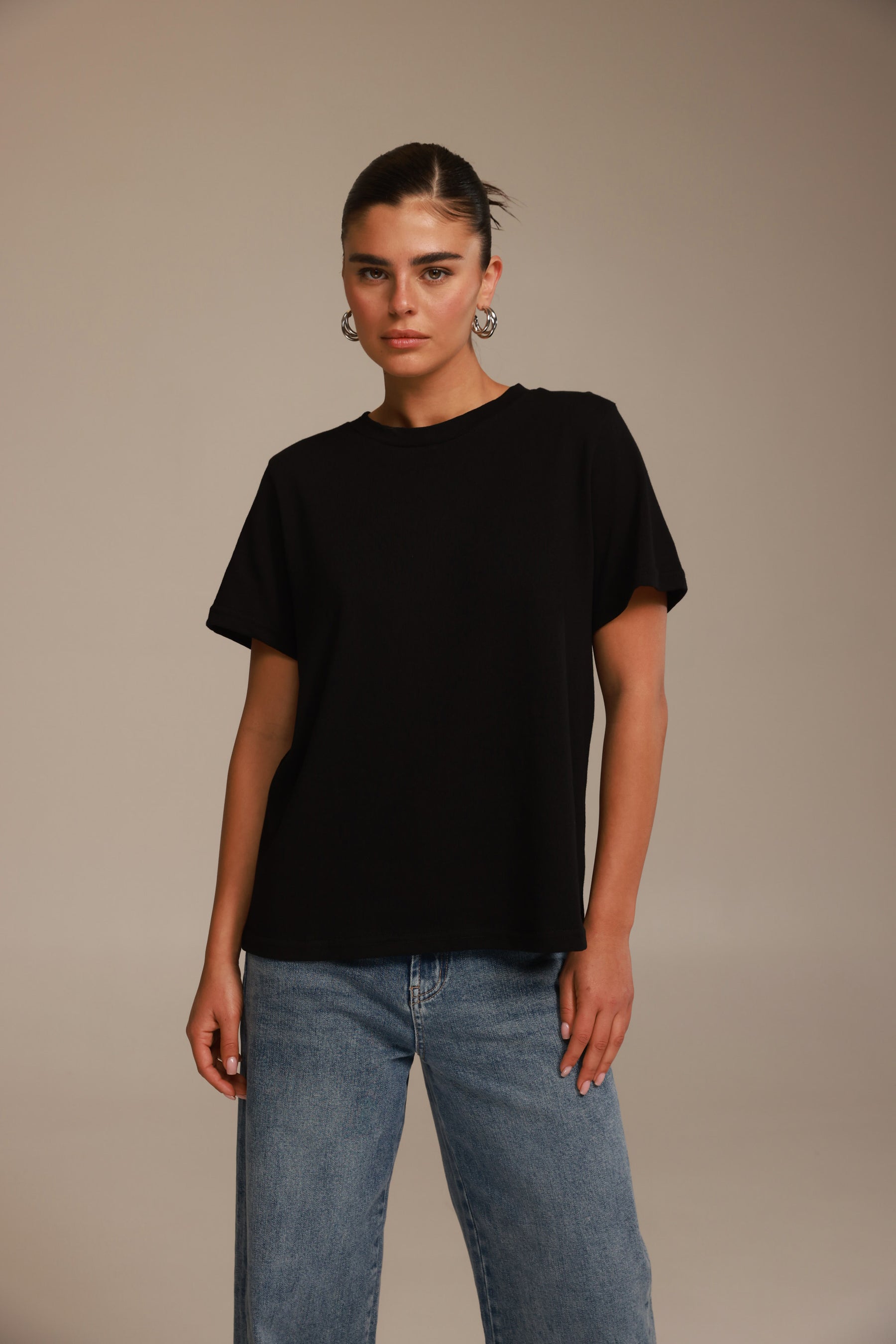 חולצת ריאל שחורה