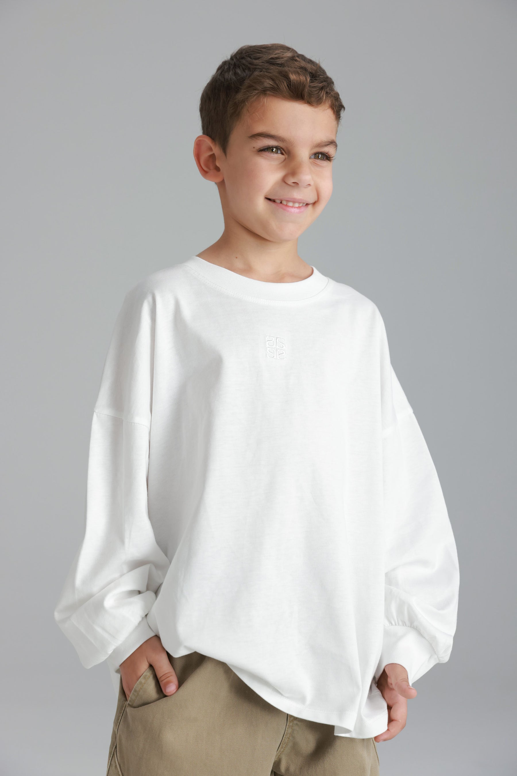 חולצת סנטי לבנה