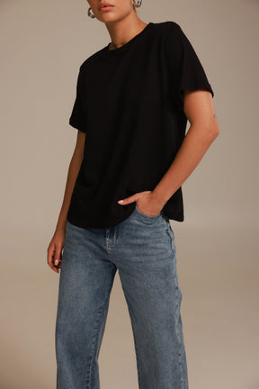 חולצת ריאל שחורה