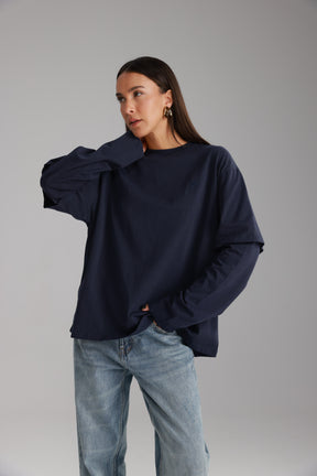 חולצת ולנטינה נייבי