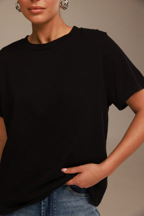 חולצת ריאל שחורה