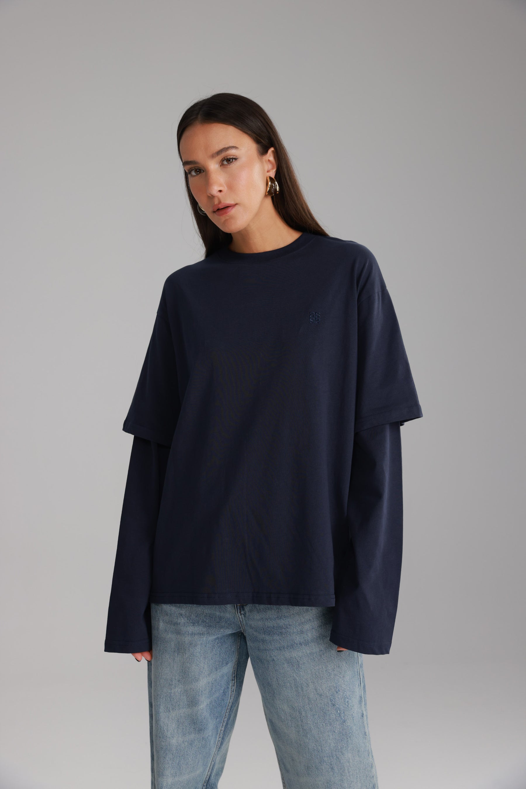 חולצת ולנטינה נייבי