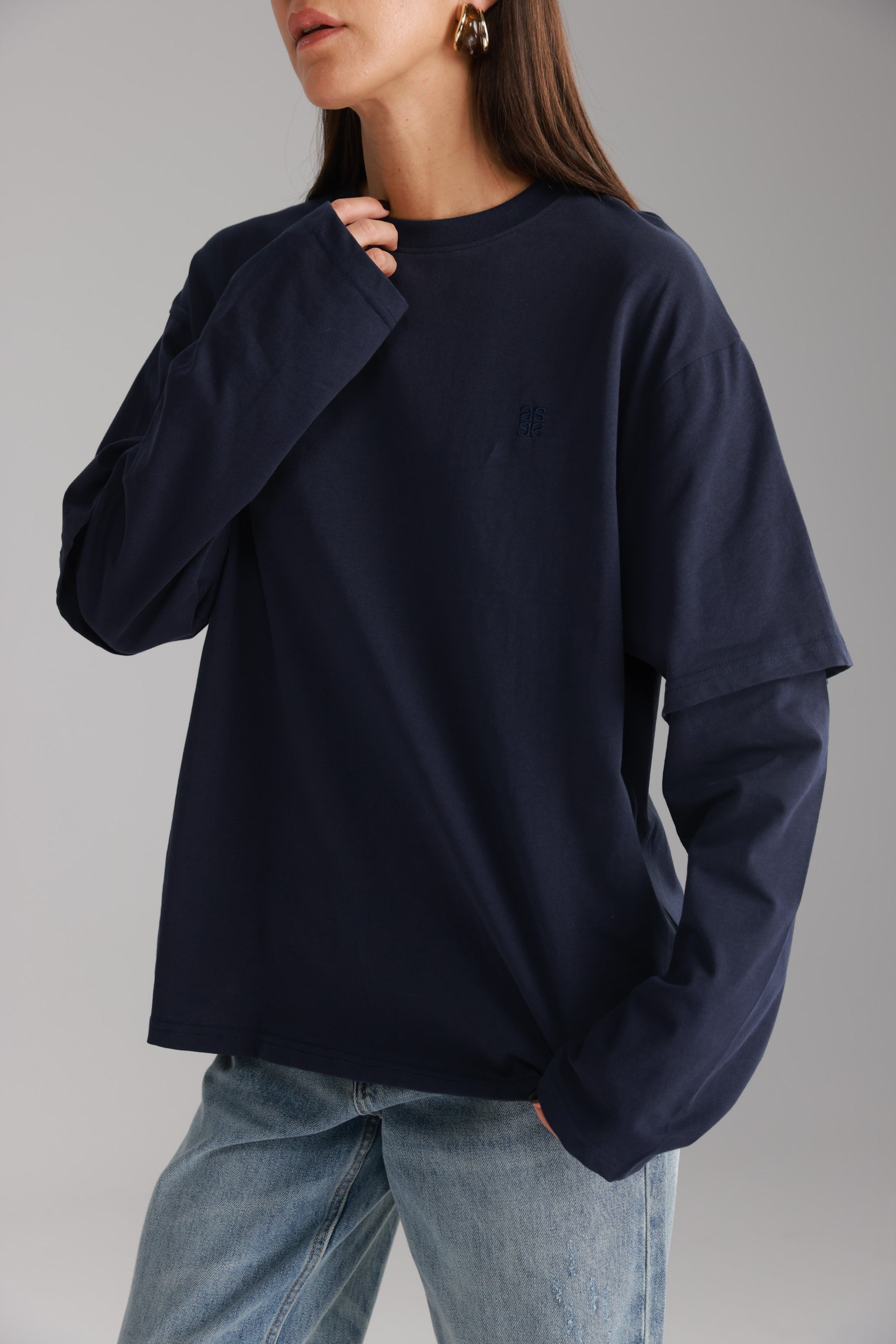 חולצת ולנטינה נייבי